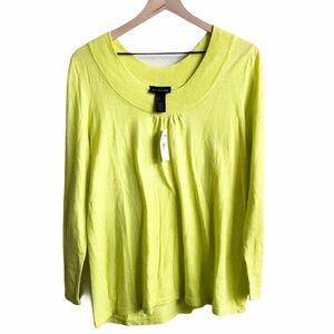 NWT Lane Bryant Neon Sweater